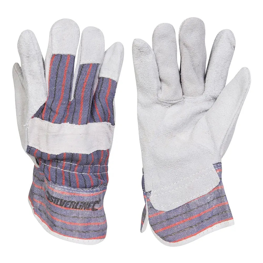 Silverline Rigger Gloves L9 CB01  White Rose Tools