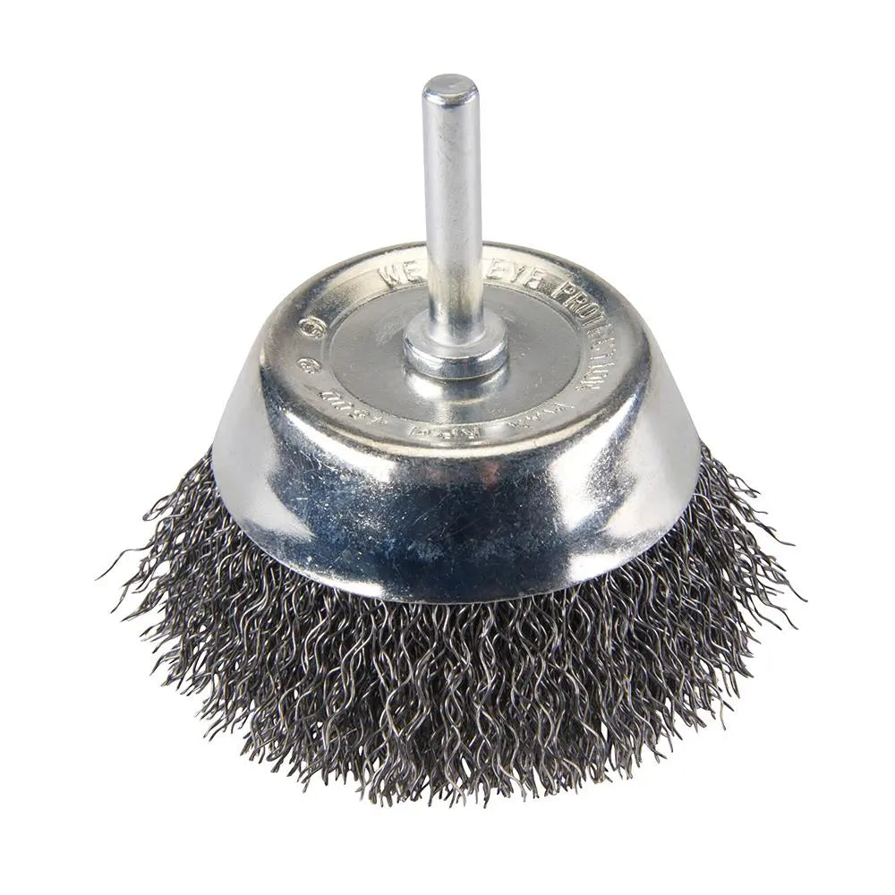 Silverline Rotary Steel Wire Cup Brush 75mm 