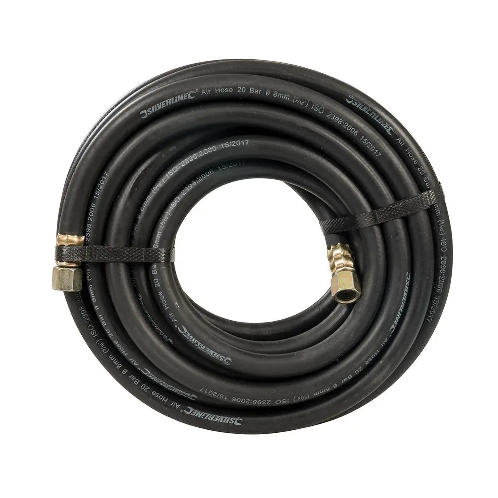 Silverline Rubber Air Hoses 1/4" BSP 