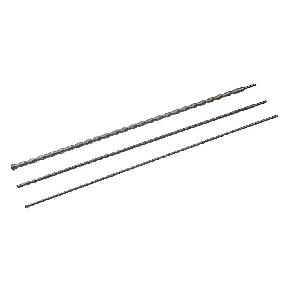 Silverline SDS Plus Masonry Drill Bit Set 3pce 1000mm 125628  White Rose Tools