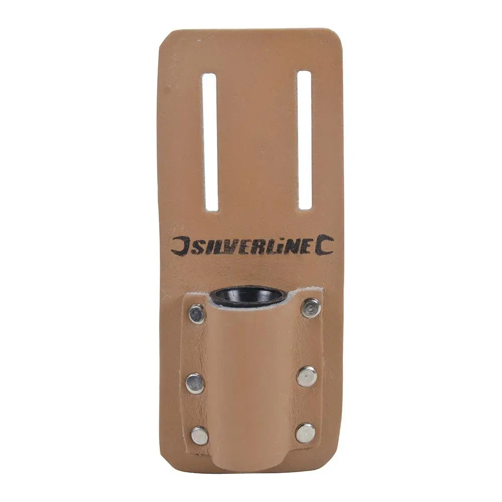 Silverline Scaffold Spanner Holder Leather 160 x 75mm 783162  White Rose Tools