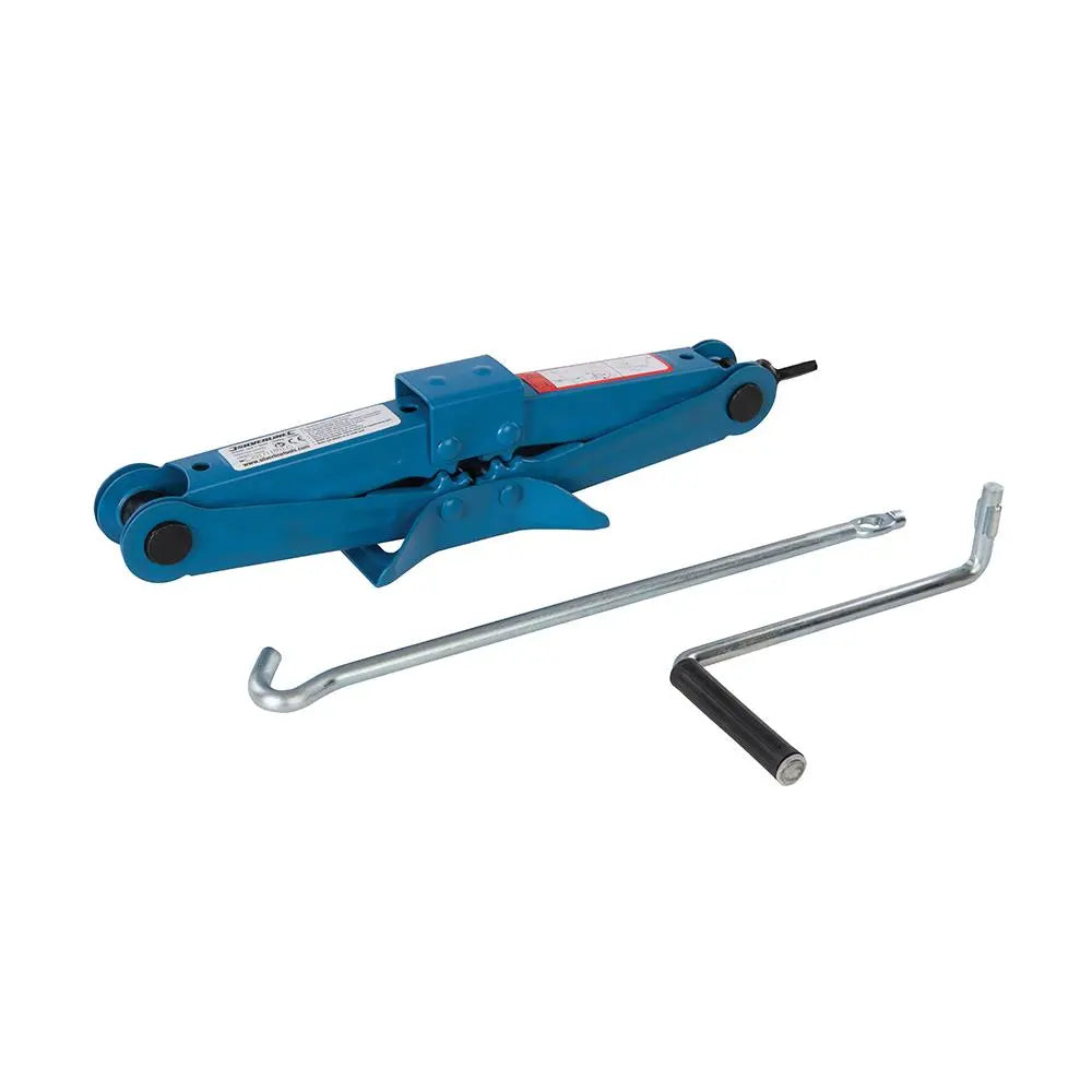 Silverline Scissor Jack 1 Tonne 1000kg 755985  White Rose Tools