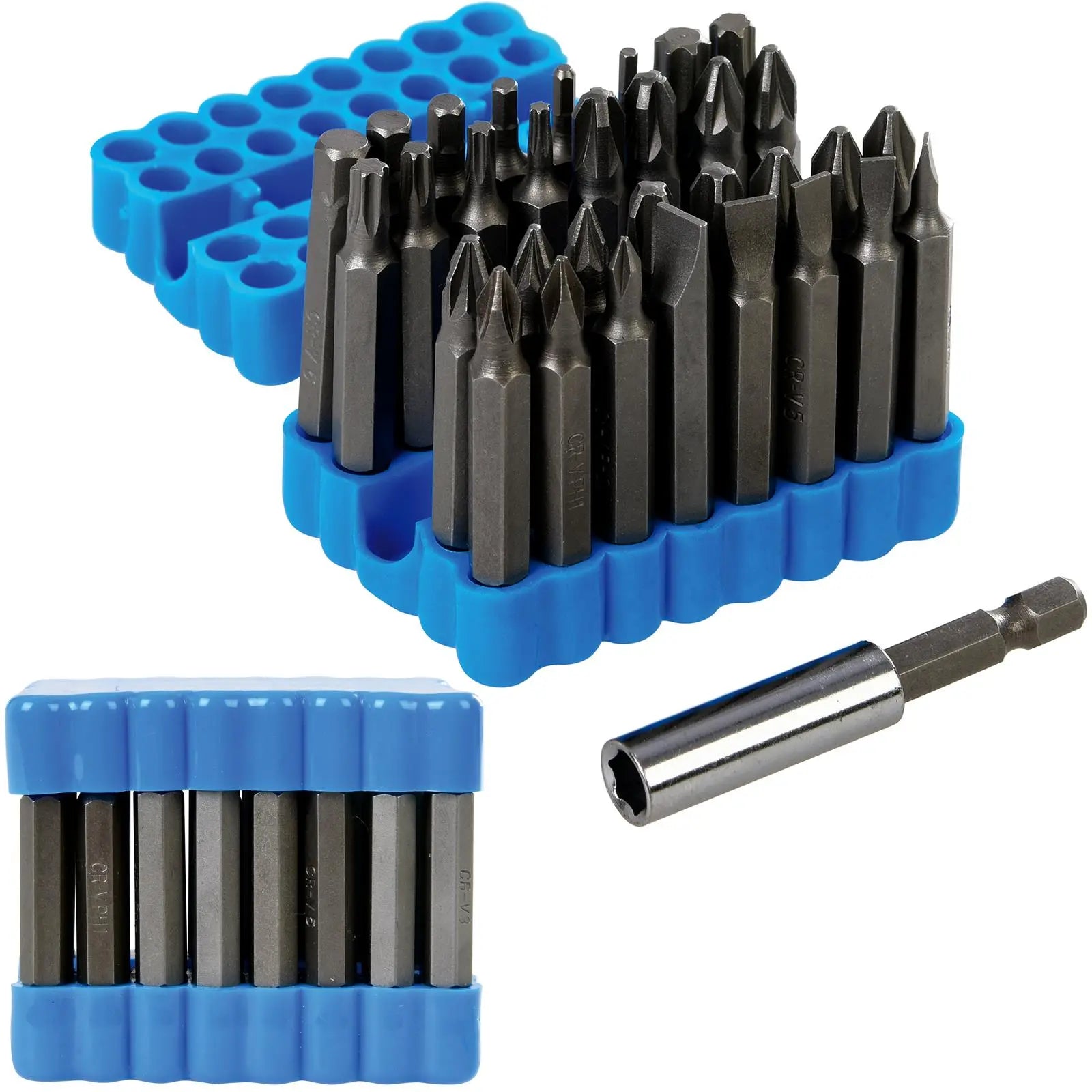 Silverline Screwdriver Bit Set 50mm 33 Pieces 