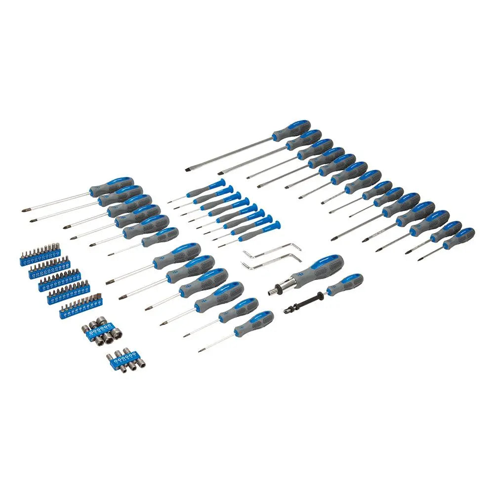 Silverline Screwdriver Set 100pce 283983  White Rose Tools