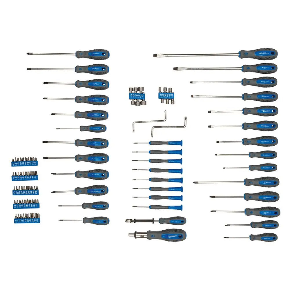 Silverline Screwdriver Set 100pce 283983  White Rose Tools