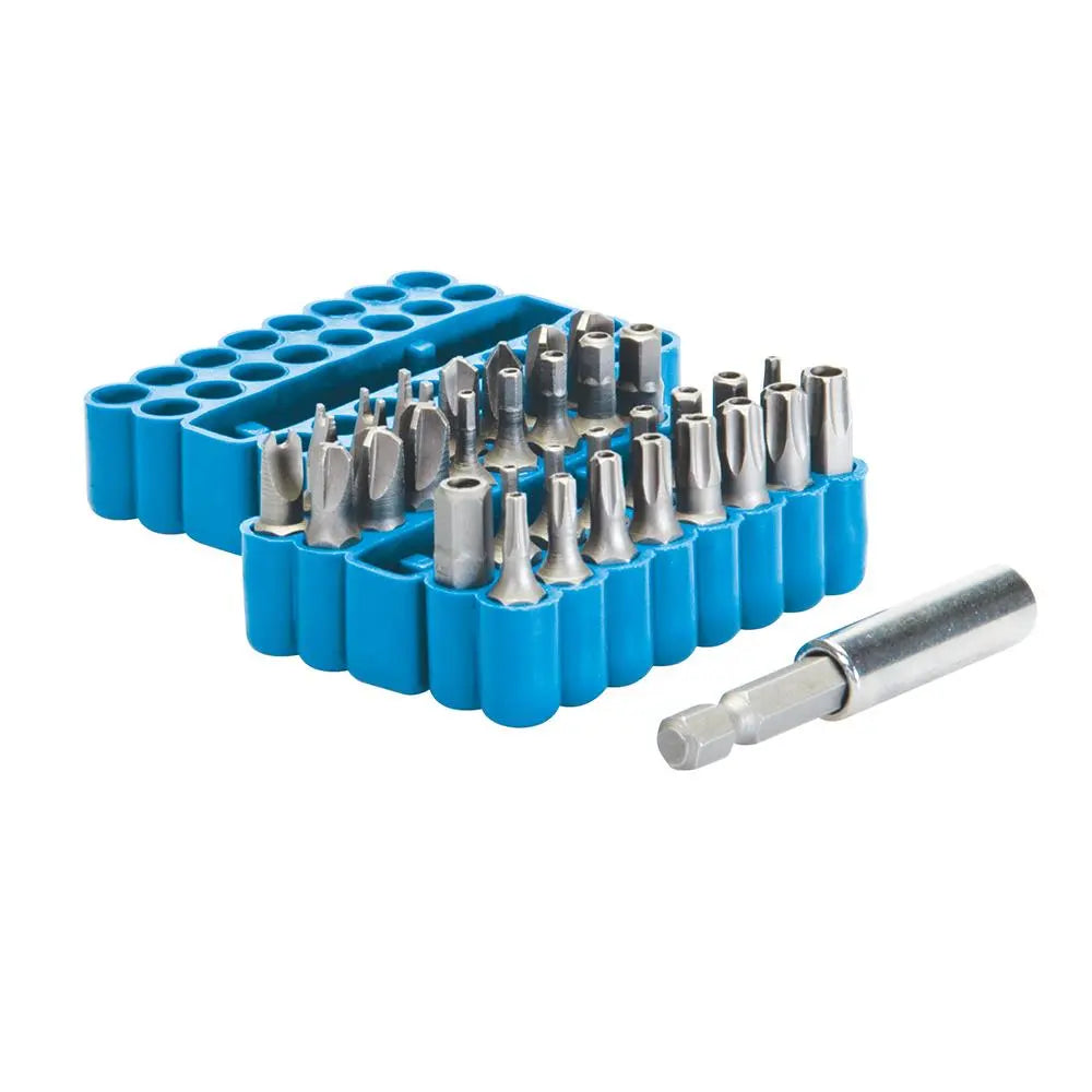 Silverline Security Bit Set 33pce 25mm 909353  White Rose Tools