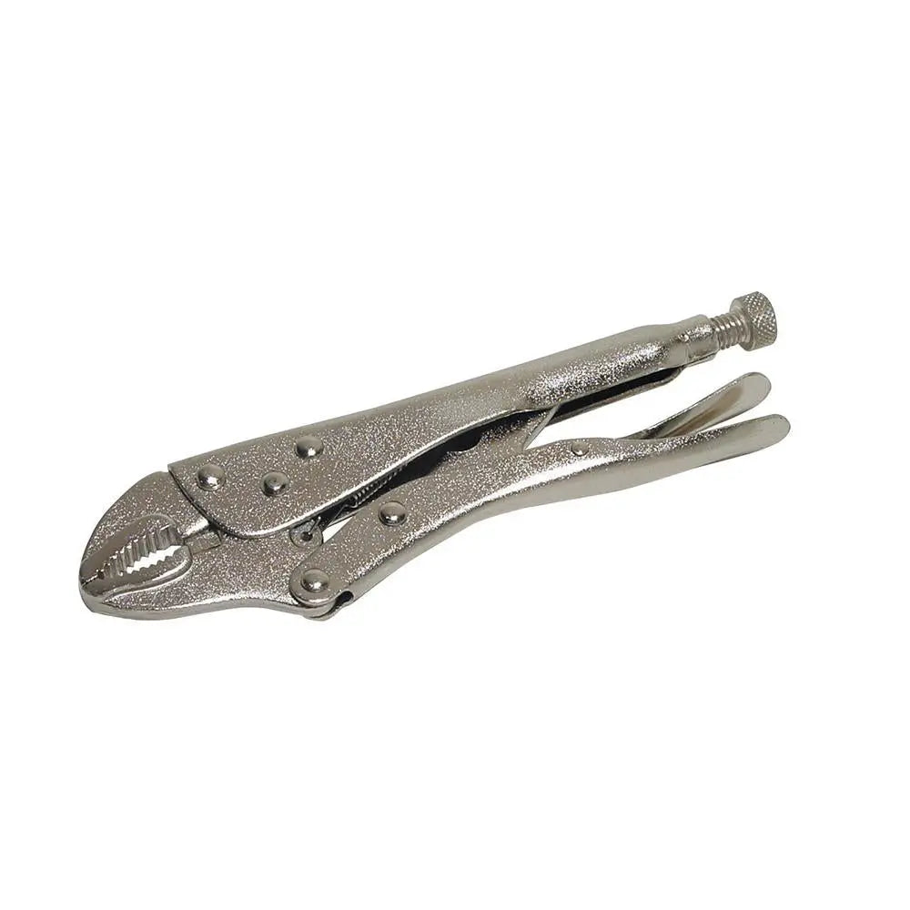 Silverline Self-Locking Pliers 220mm Curved PL100  White Rose Tools