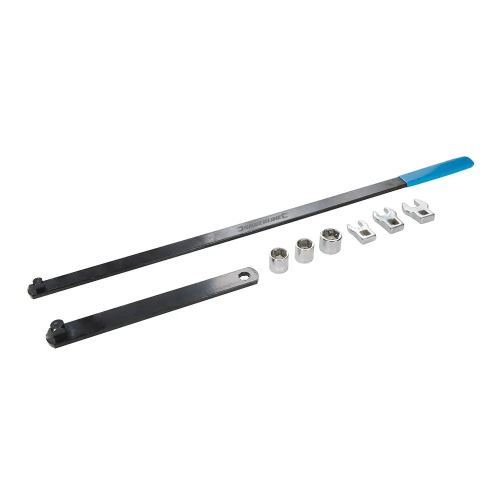 Silverline Serpentine Belt Tool Set 8pce 255054  White Rose Tools
