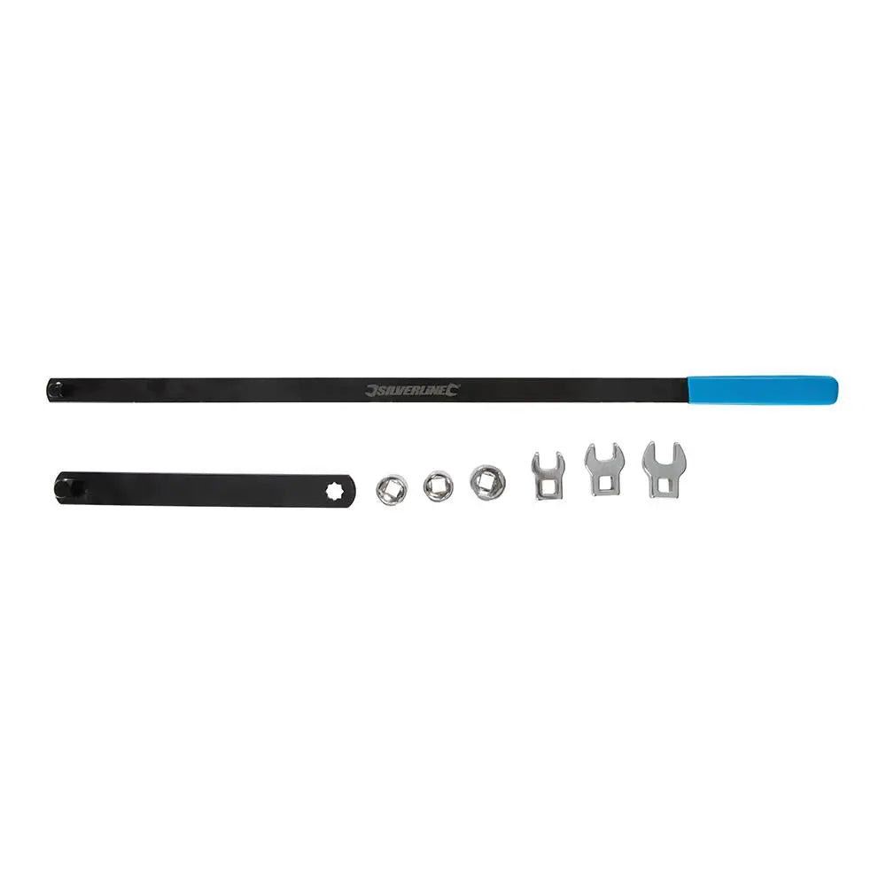 Silverline Serpentine Belt Tool Set 8pce 255054  White Rose Tools