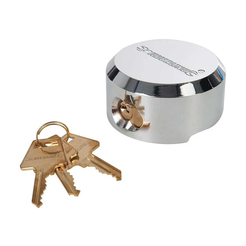 Silverline Shackleless Padlock Van Lock Replacement 73mm 277944  White Rose Tools