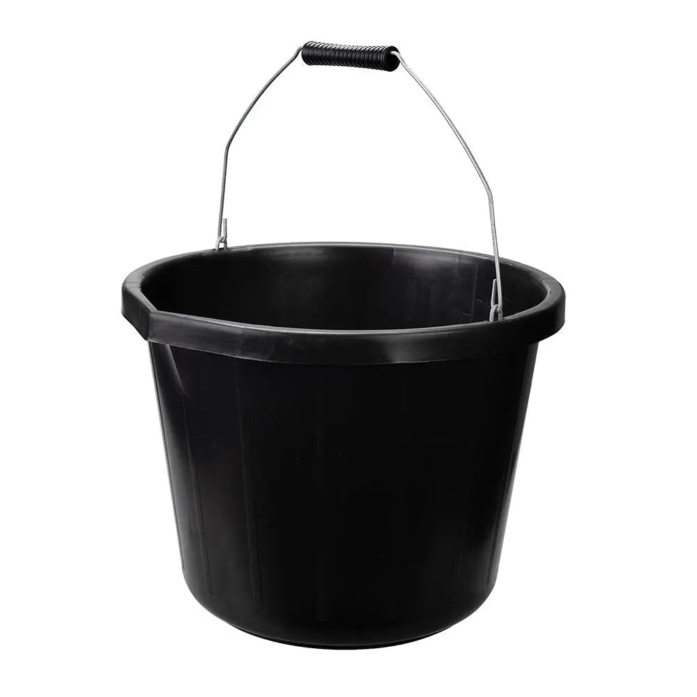 Silverline Site Ready Heavy Duty Builders Bucket 15Ltr 946851  White Rose Tools