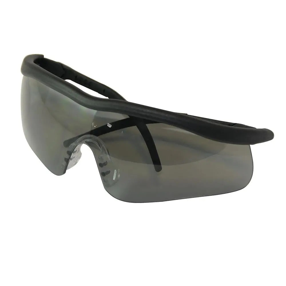Silverline Smoke Lens Safety Glasses Shadow 140898  White Rose Tools