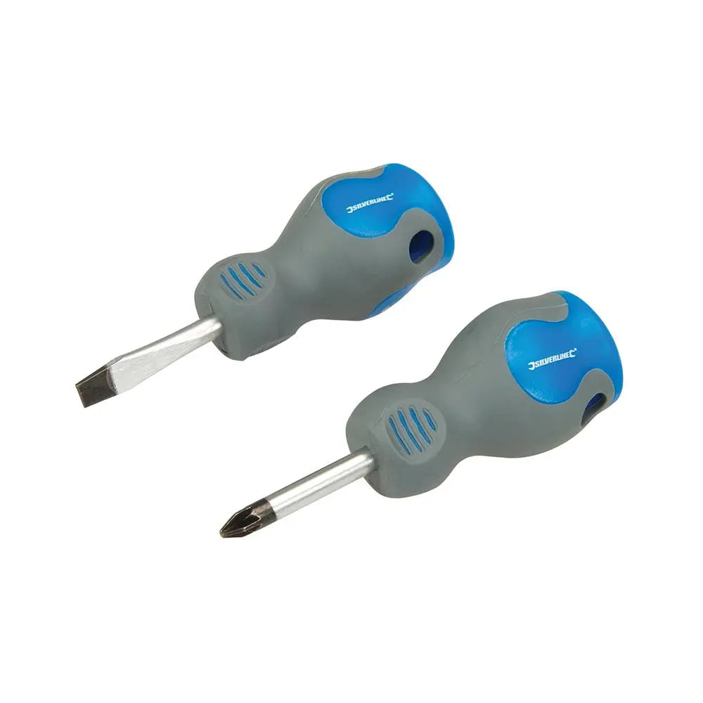 Silverline Soft-Grip Screwdriver Set 18pce 633940  White Rose Tools