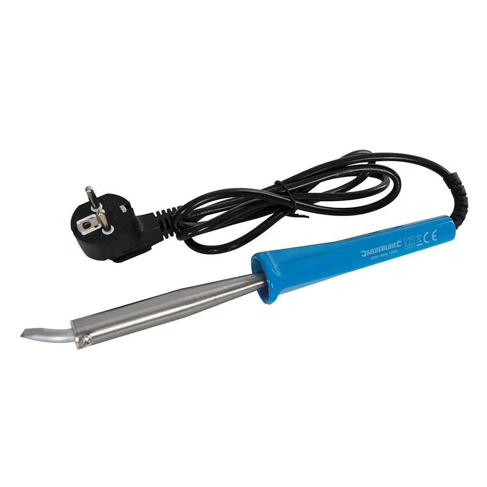 Silverline Soldering Iron 100W EU 548911  White Rose Tools