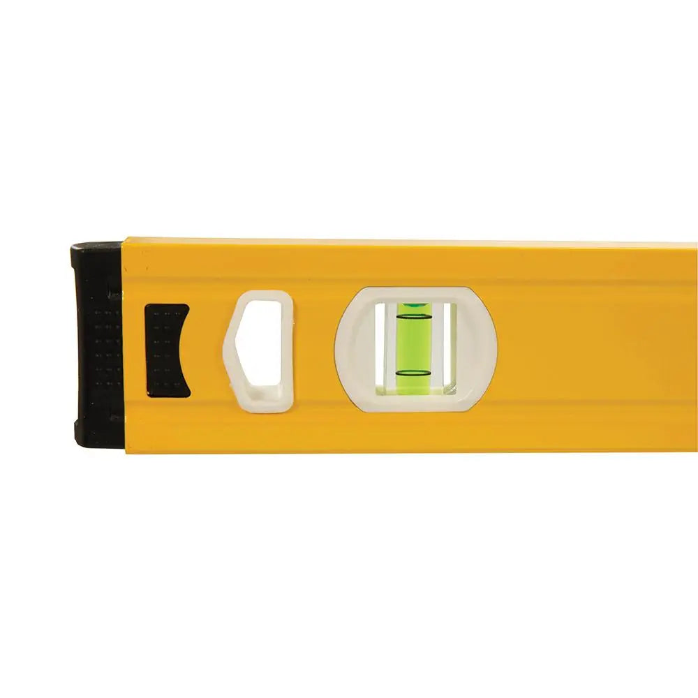 Silverline Spirit Level Powder Coated Aluminium 3 Vials - Choose Length  White Rose Tools