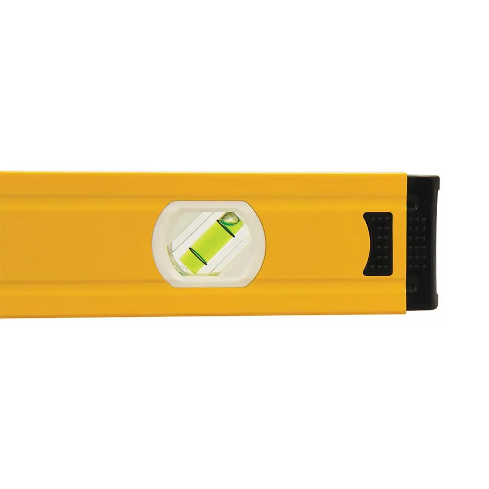 Silverline Spirit Level Powder Coated Aluminium 3 Vials - Choose Length  White Rose Tools