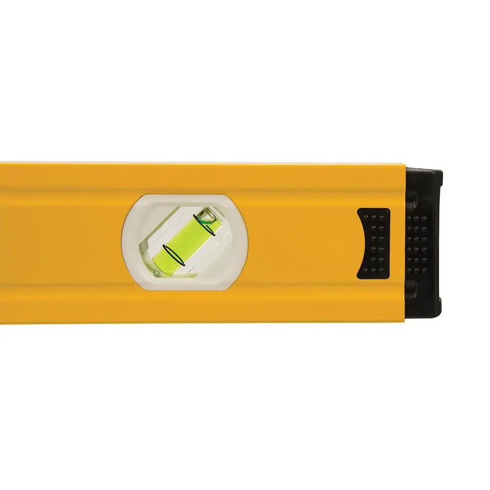 Silverline Spirit Level Powder Coated Aluminium 3 Vials - Choose Length  White Rose Tools