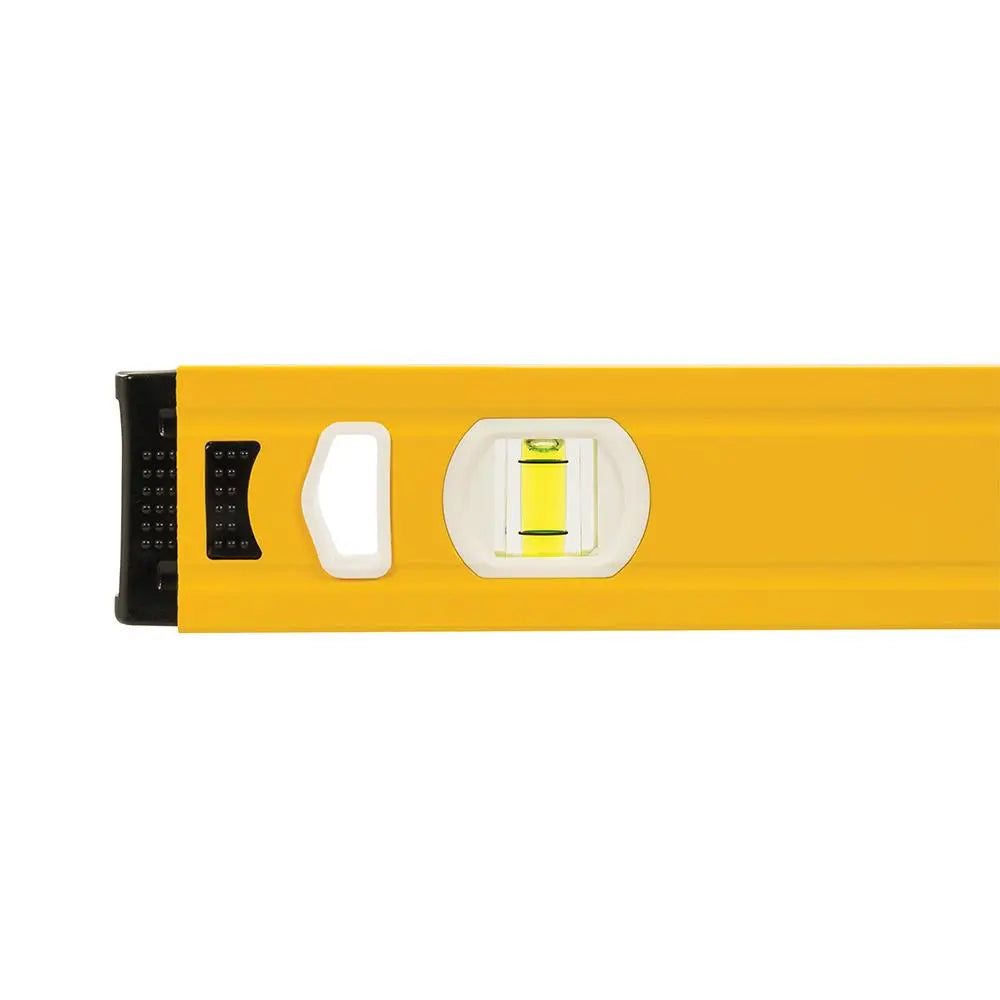 Silverline Spirit Level Powder Coated Aluminium 3 Vials - Choose Length  White Rose Tools