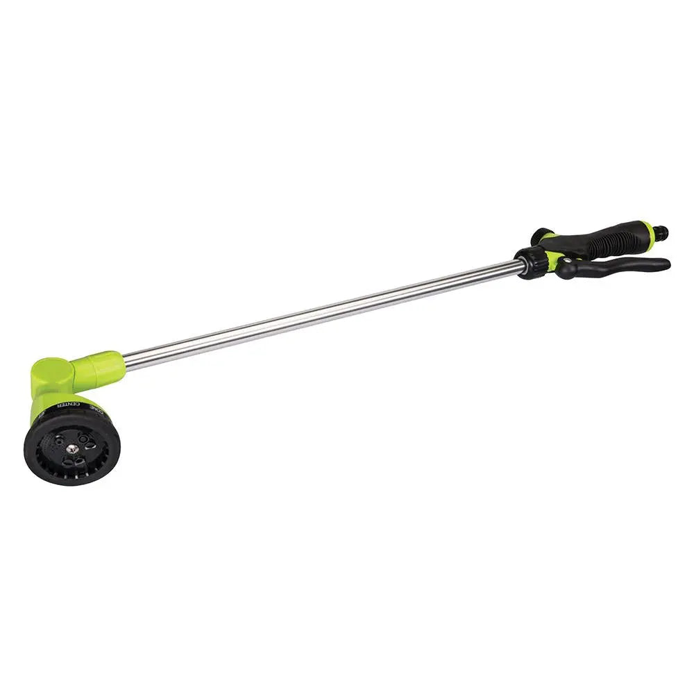 Silverline Spray Lance Gun Long Reach Garden Hose Pipe Swivel Head Watering  White Rose Tools