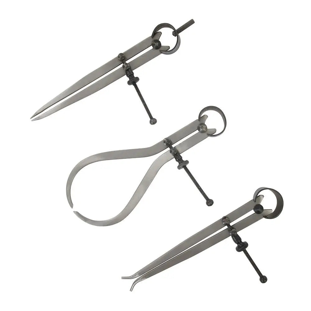 Silverline Spring Callipers Set 3pce 155026  White Rose Tools