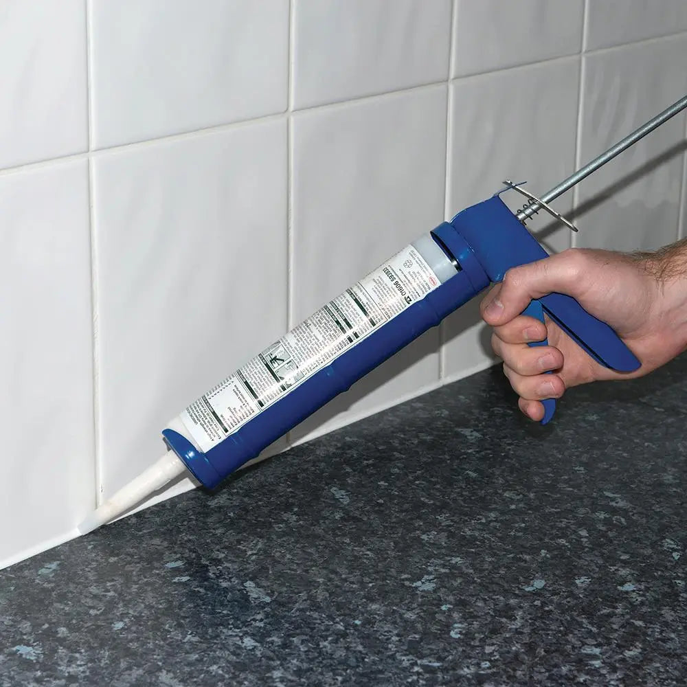 Silverline Standard Caulking Gun 300ml 895036  White Rose Tools