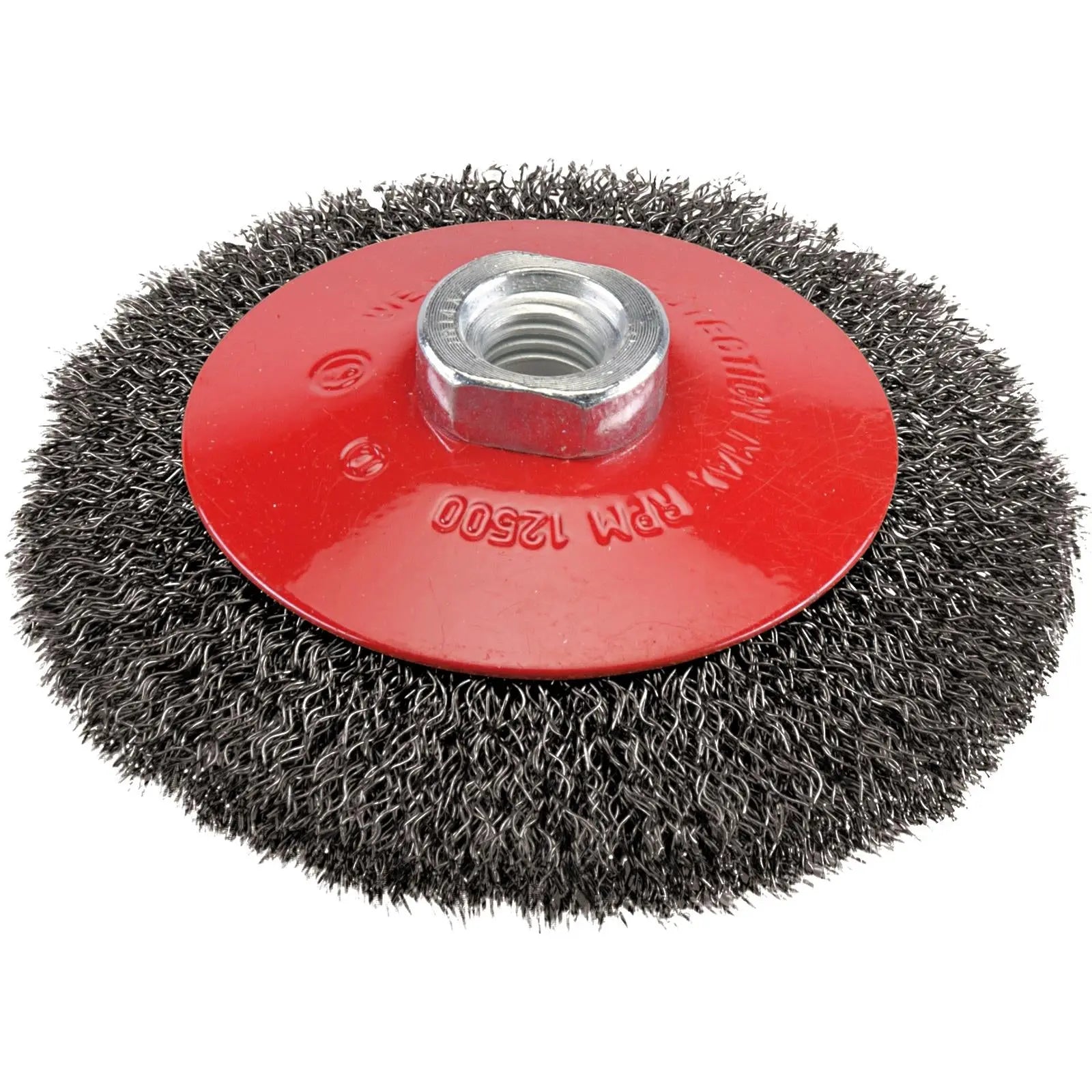 Silverline Steel Crimp Bevel Brush 115mm 