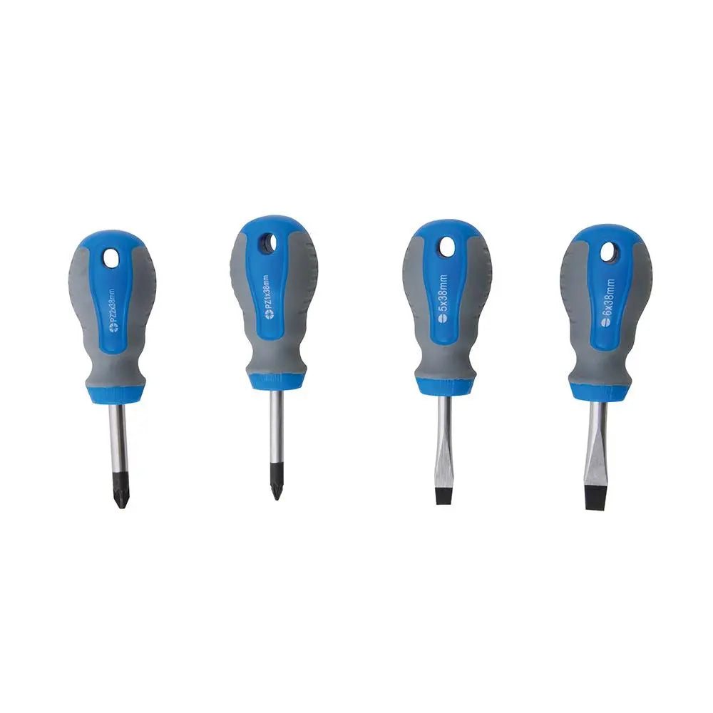 Silverline Stubby Screwdriver Set 4pce 893790  White Rose Tools