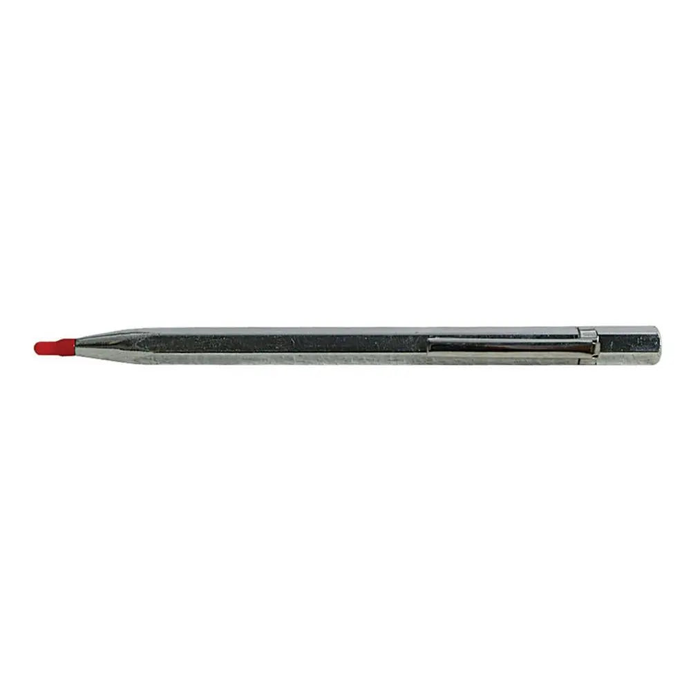 Silverline TCT Pocket Scriber & Glass Cutter 150mm / 3-4mm 633657  White Rose Tools