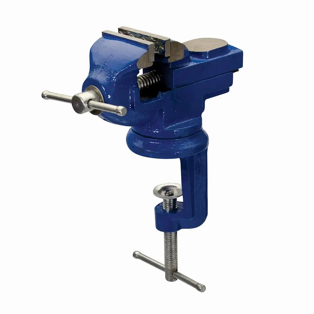 Silverline Table Vice with Swivel Base 50mm 632607  White Rose Tools