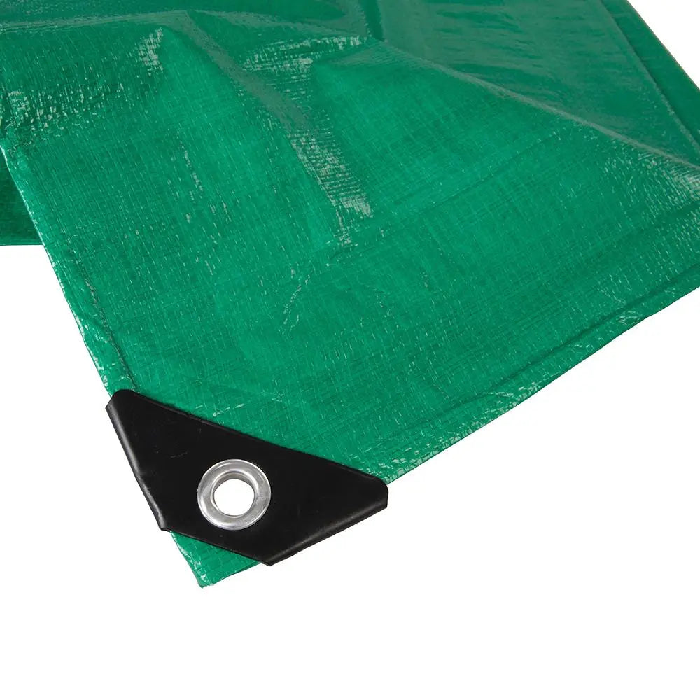 Silverline Tarpaulin Heavy Duty UV Treated 140gsm Polyethylene - Choose Size  White Rose Tools