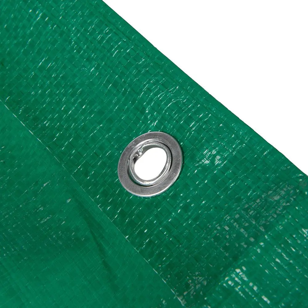 Silverline Tarpaulin Heavy Duty UV Treated 140gsm Polyethylene - Choose Size  White Rose Tools