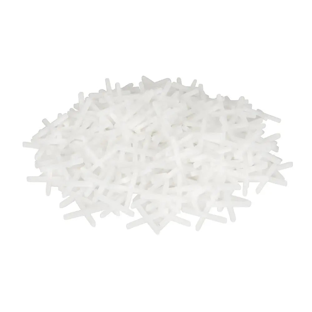 Silverline Tile Spacers 1000pk 2mm 291406  White Rose Tools