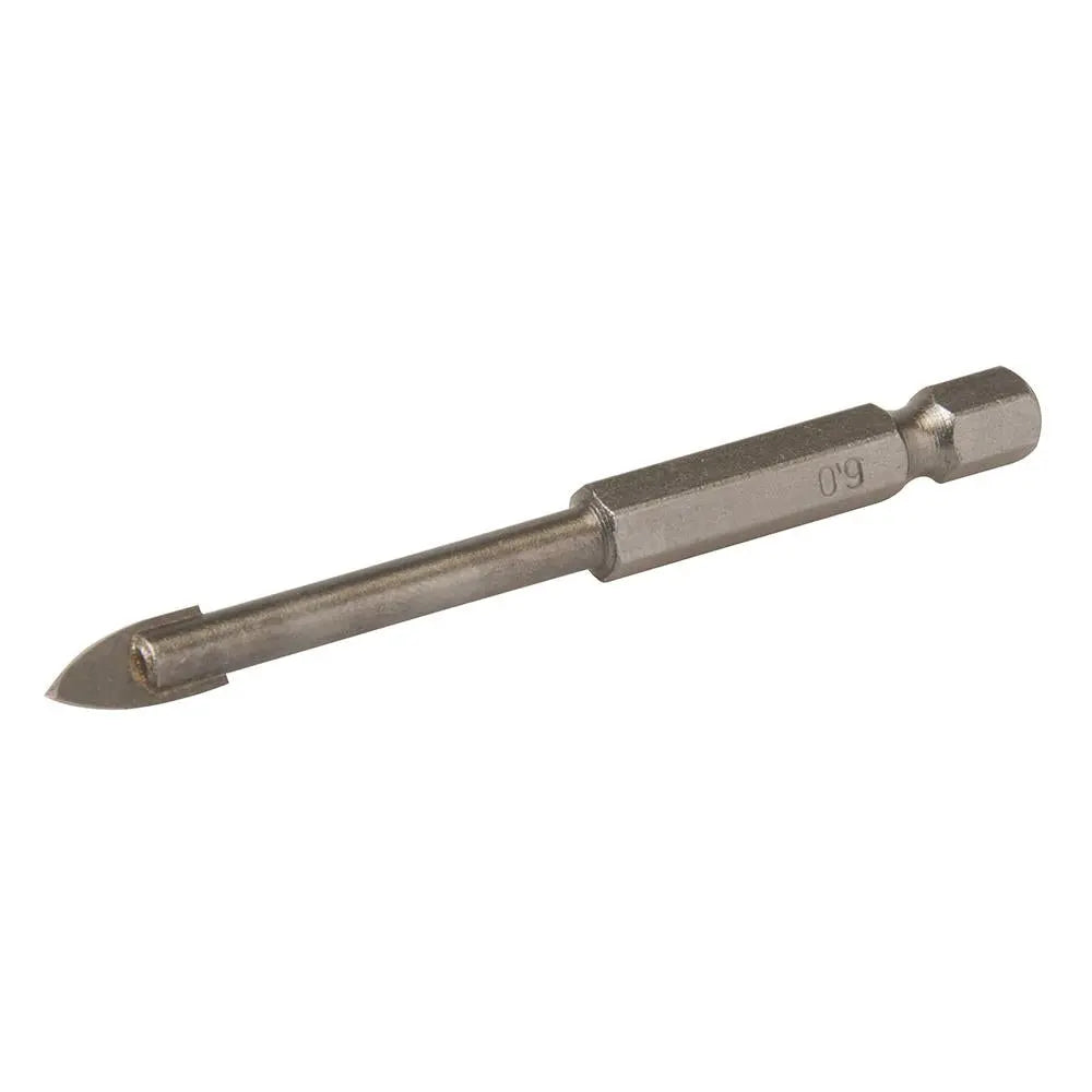Silverline Tile & Glass Drill Bit Hex Shank 