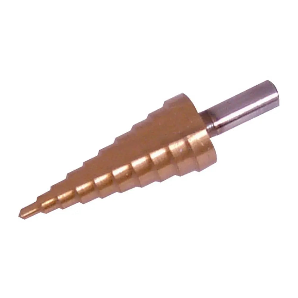 Silverline Titanium-Coated HSS Step Drill 4 - 22mm 698459  White Rose Tools