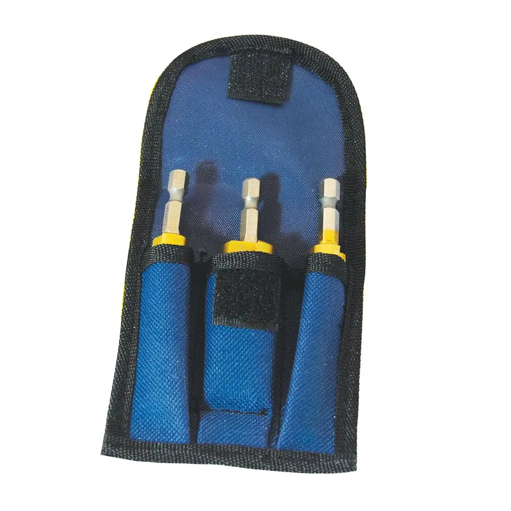 Silverline Titanium-Coated HSS Step Drill Set 3pce  White Rose Tools