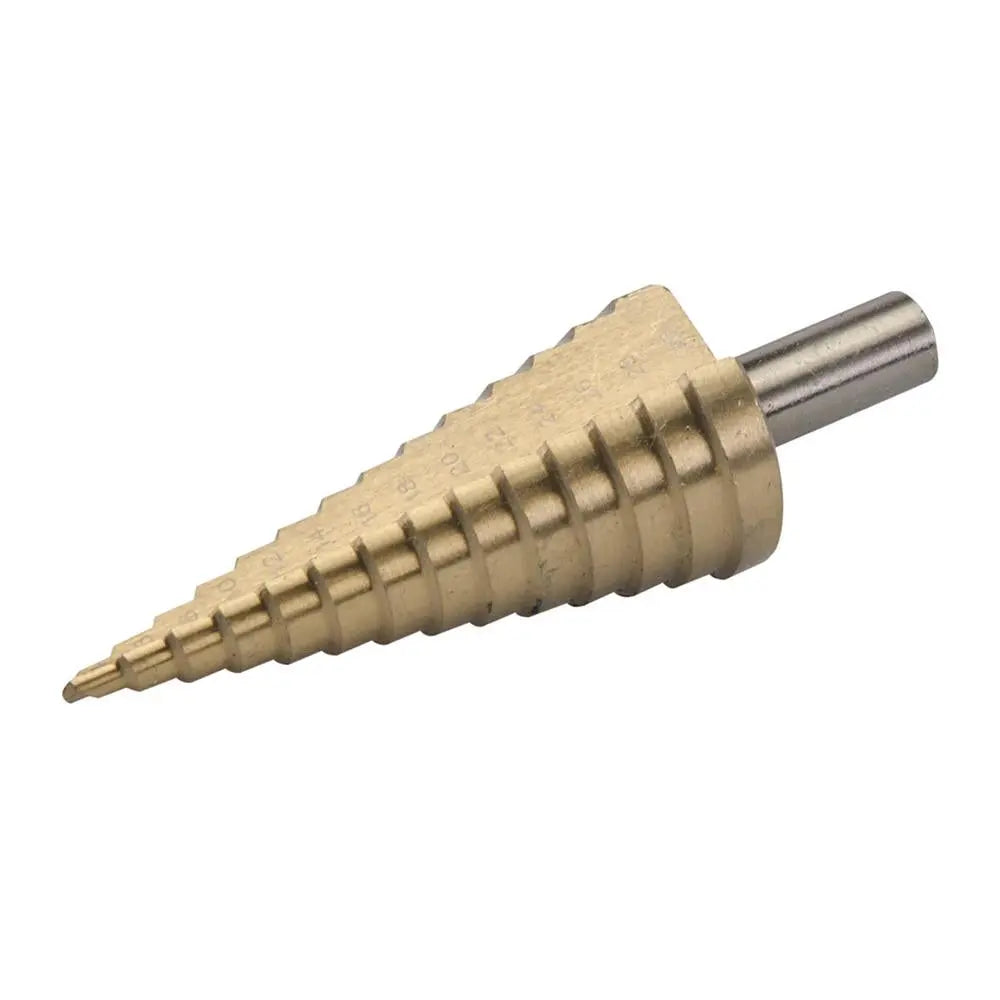 Silverline Titanium-Plated HSS Step Drill 