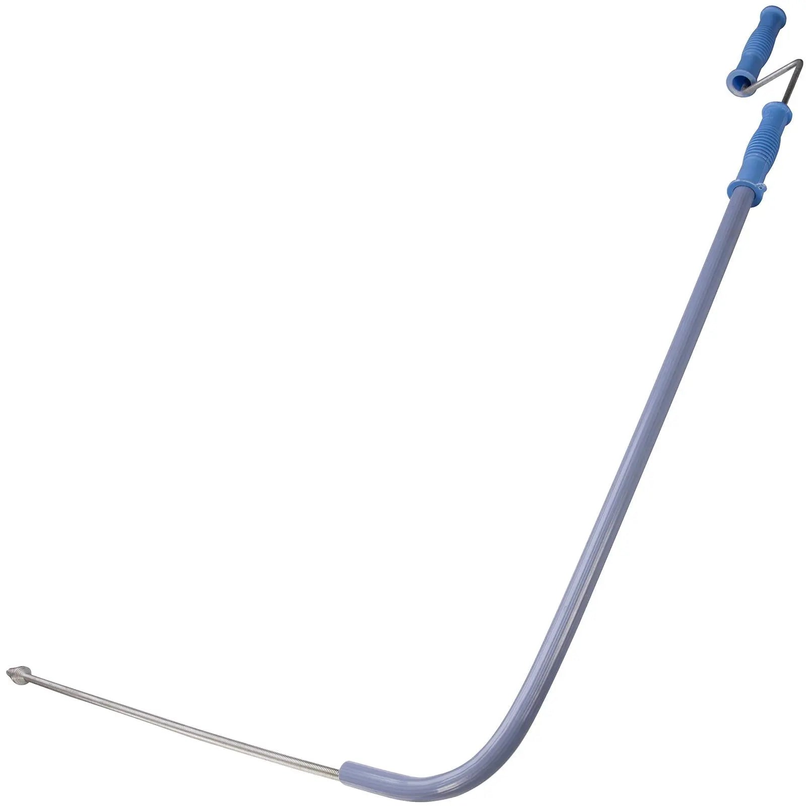 Silverline Toilet Auger Unblocker Plumbers Snake Blockage Basin Flexible Pipe  White Rose Tools
