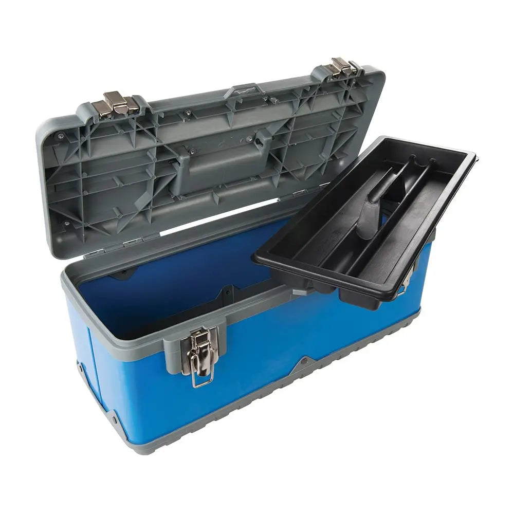 Silverline Toolbox 470 x 220 210mm 386076  White Rose Tools