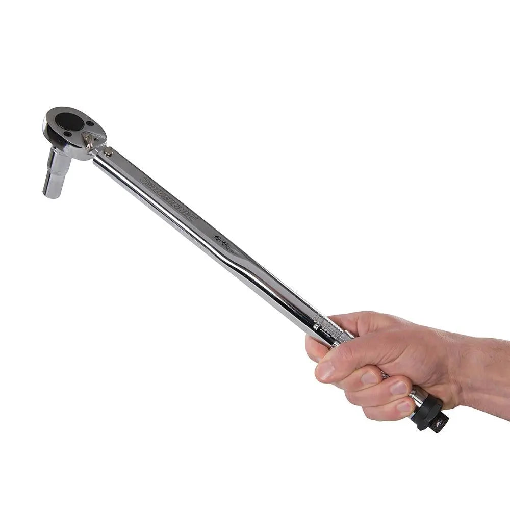 Silverline Torque Wrench 28 - 210Nm 1/2" Drive 633567  White Rose Tools