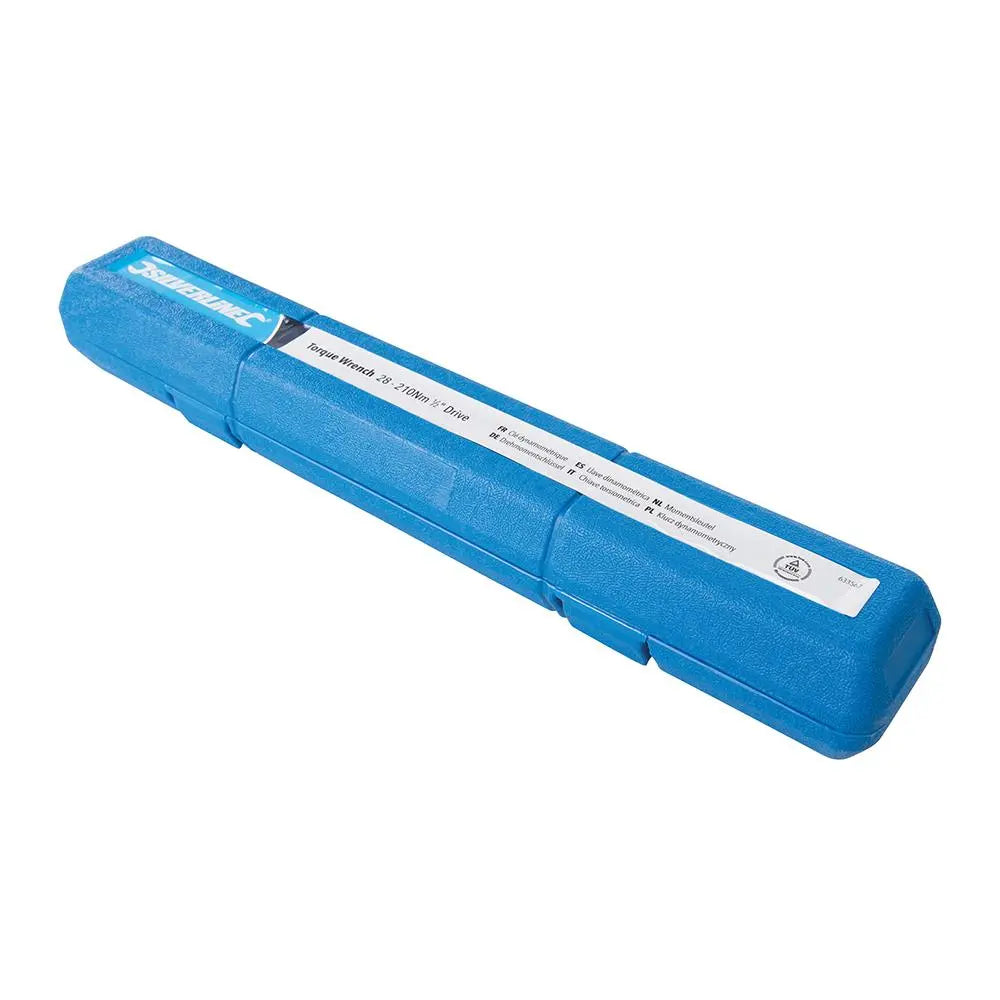 Silverline Torque Wrench 28 - 210Nm 1/2" Drive 633567  White Rose Tools