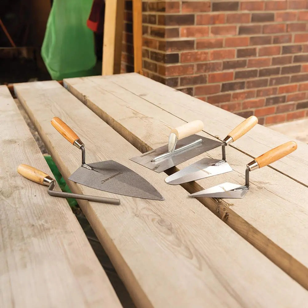 Silverline Trade Trowel Set 5pce CB60  White Rose Tools