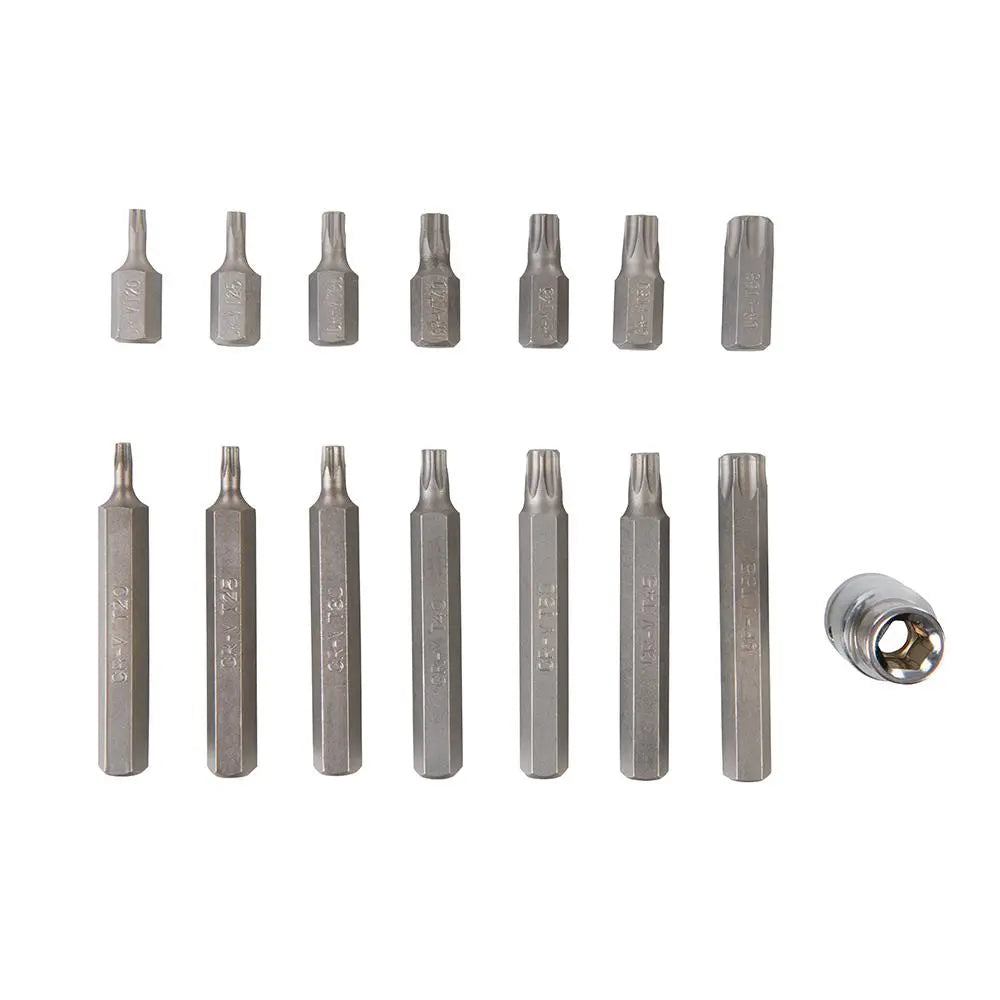 Silverline Trx Bits Set 15pce 706839  White Rose Tools