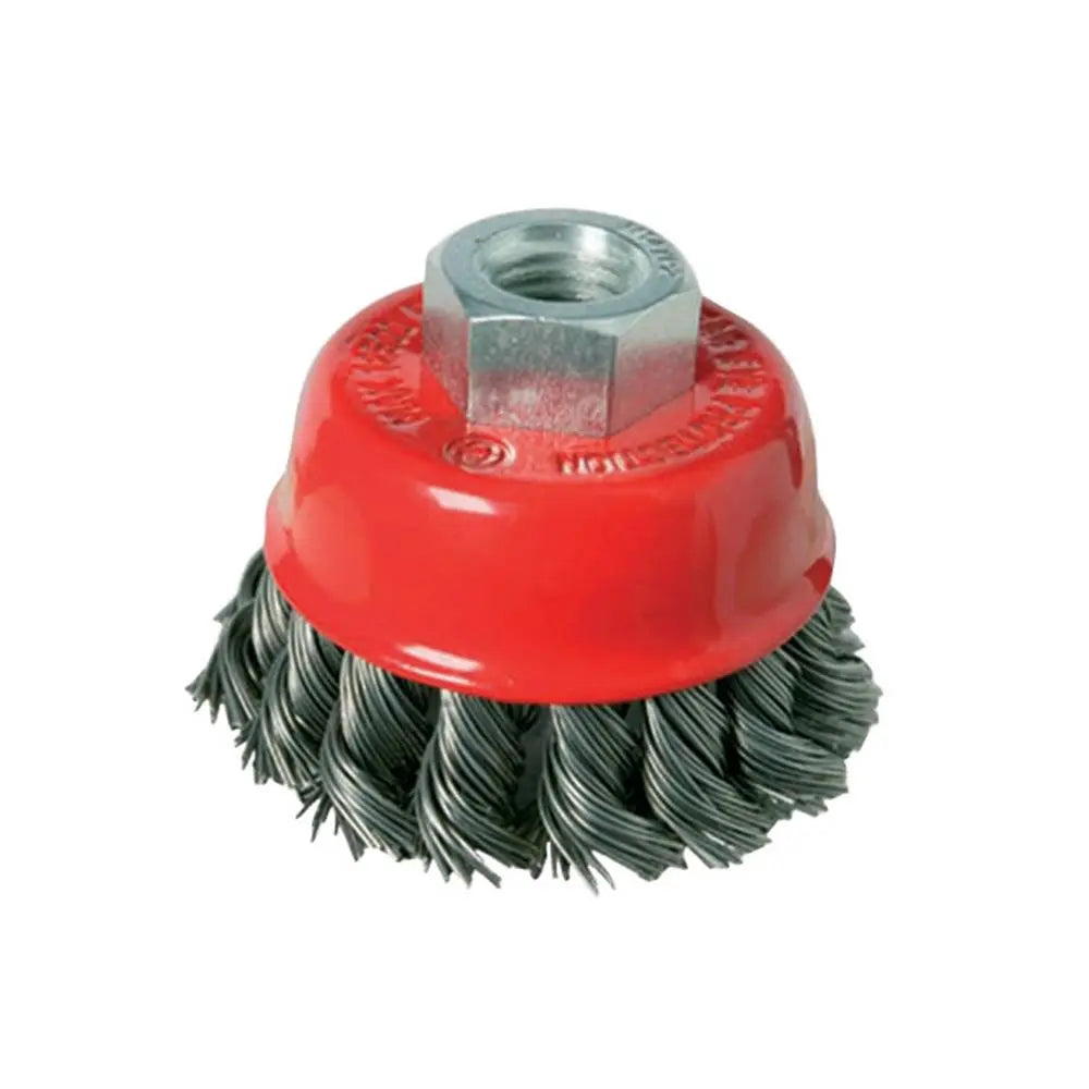 Silverline Twist-Knot Bowl Cup Brushes  White Rose Tools