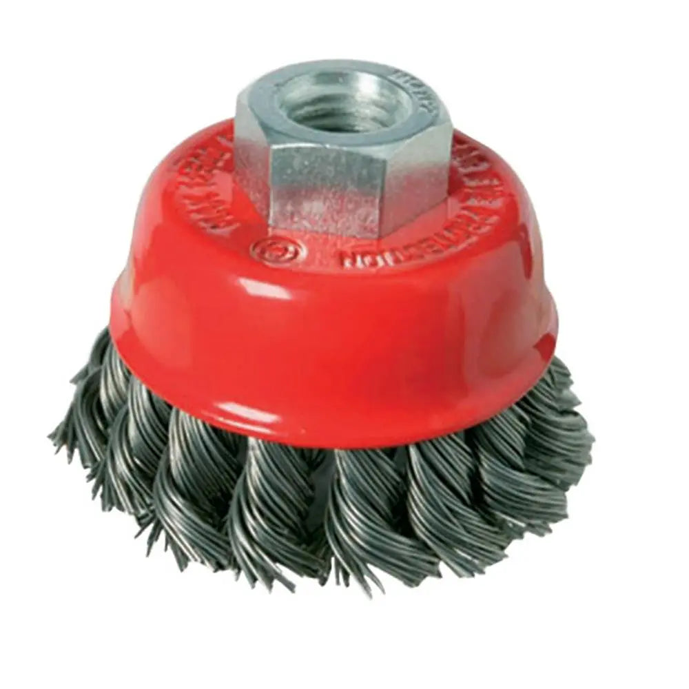 Silverline Twist-Knot Bowl Cup Brushes  White Rose Tools