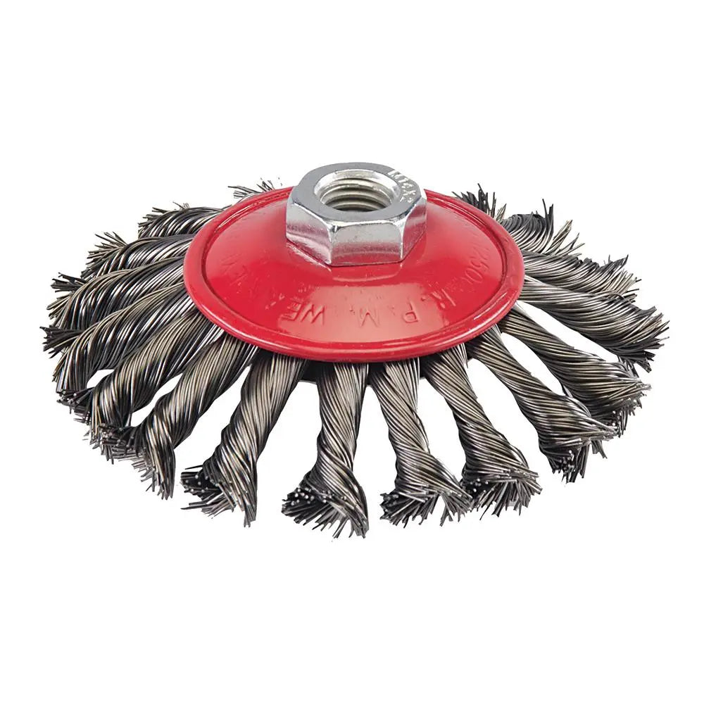 Silverline Twist Knot Brushes 100mm or 115mm 