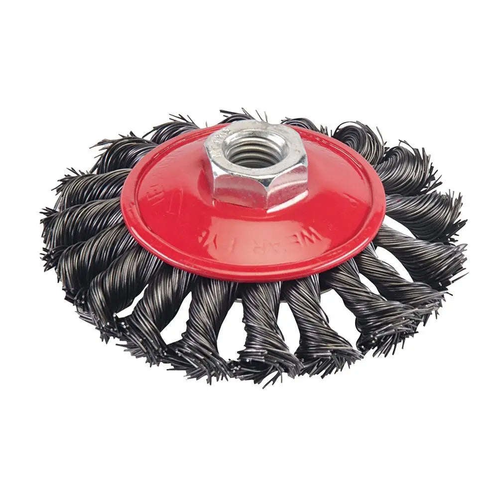Silverline Twist Knot Brushes 100mm or 115mm 