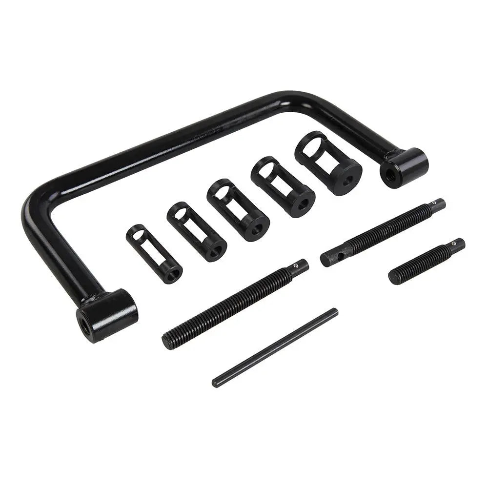 Silverline Valve Spring Compressor Tool Set 10pce 16 - 30mm 494569  White Rose Tools