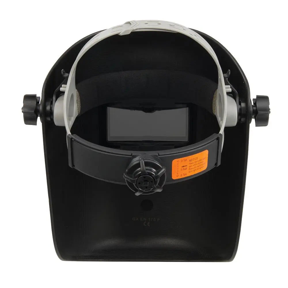 Silverline Welding Helmet Passive DIN 11EW 868520  White Rose Tools