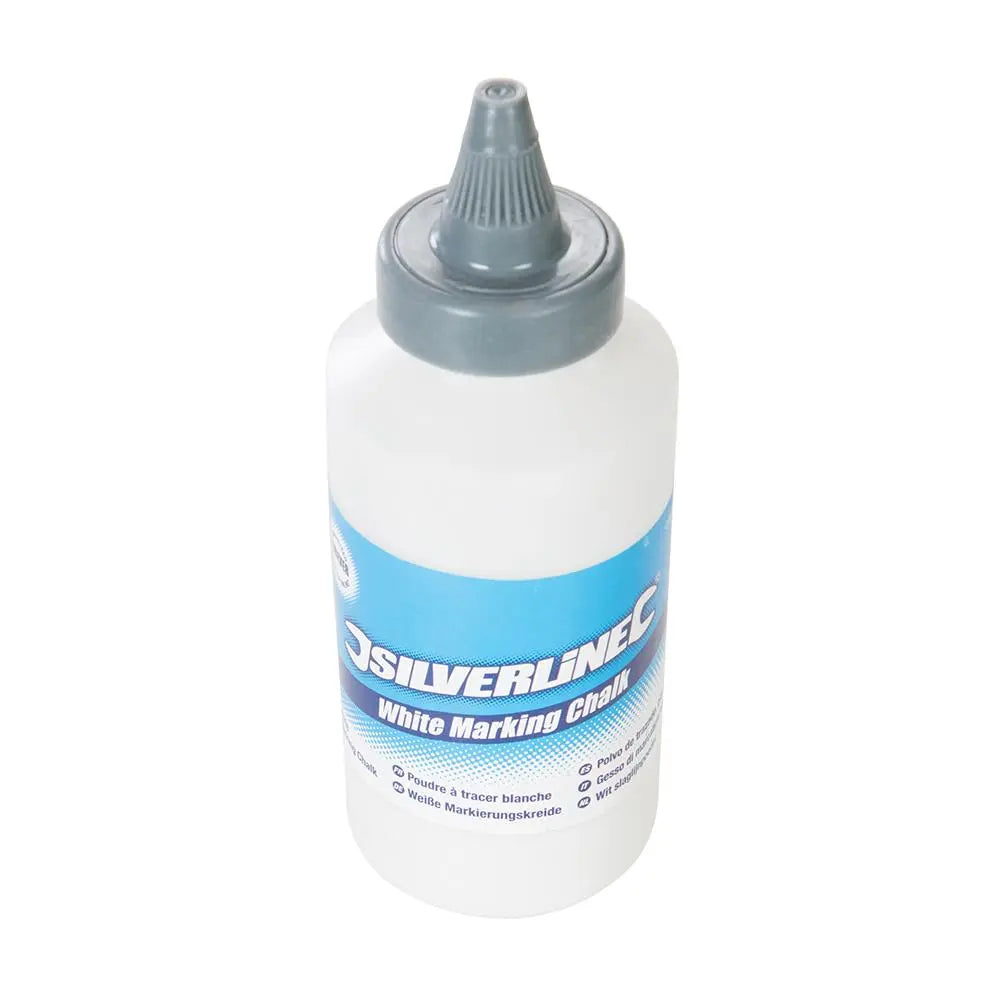 Silverline White Marking Chalk 250g CB63W  White Rose Tools