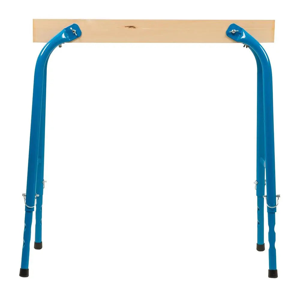 Silverline Wood Adjustable Trestle 150kg 513446  White Rose Tools